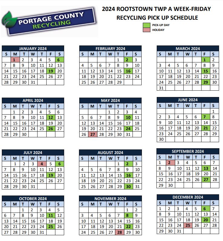 freehold township recycling schedule